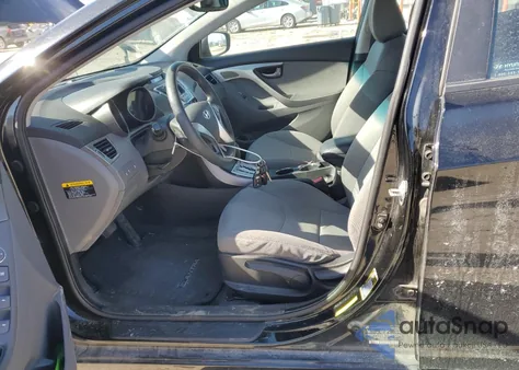 2012 Hyundai Elantra Gls из США, поврежденный, VIN 5NPDH4AE2CH064589